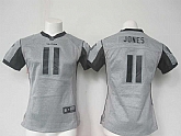 Womens Limited Nike Atlanta Falcons #11 Julio Jones Stitched Gridiron Gray Jerseys,baseball caps,new era cap wholesale,wholesale hats